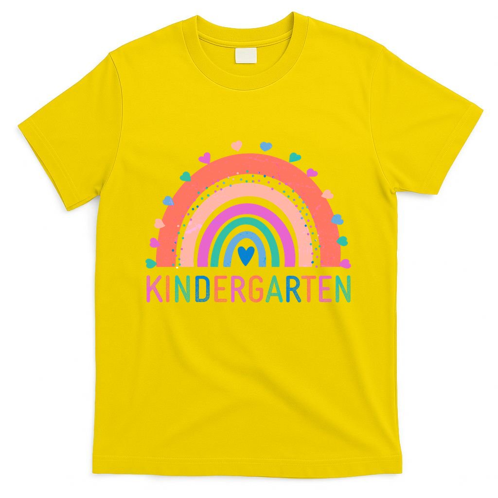 Cute Colorful Kindergarten Rainbow T-Shirt