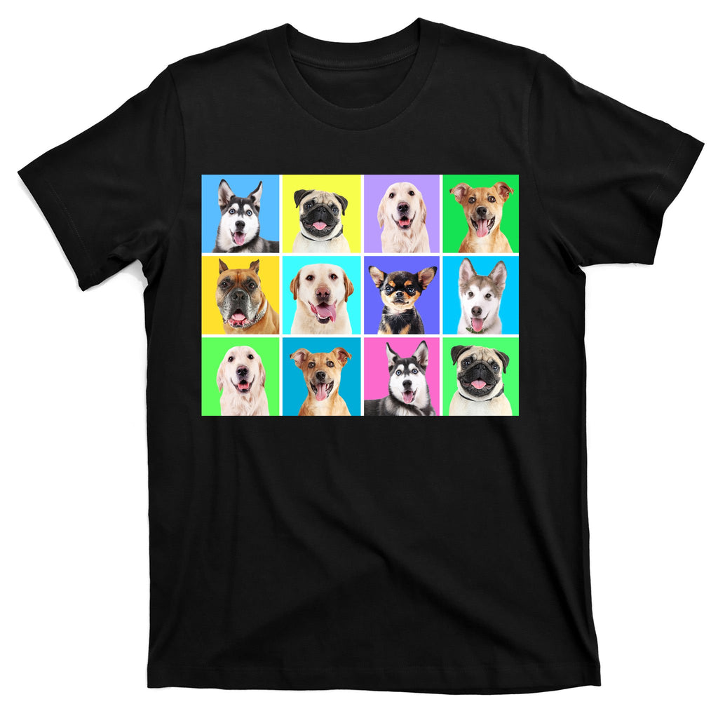Cute Dogs Portrait T-Shirt