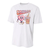 Cute Valentines Day Coffee Is My Valentine Youth Performance Sprint T-Shirt