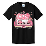 Cute Valentines Day Gnome Couple Love Kids T-Shirt