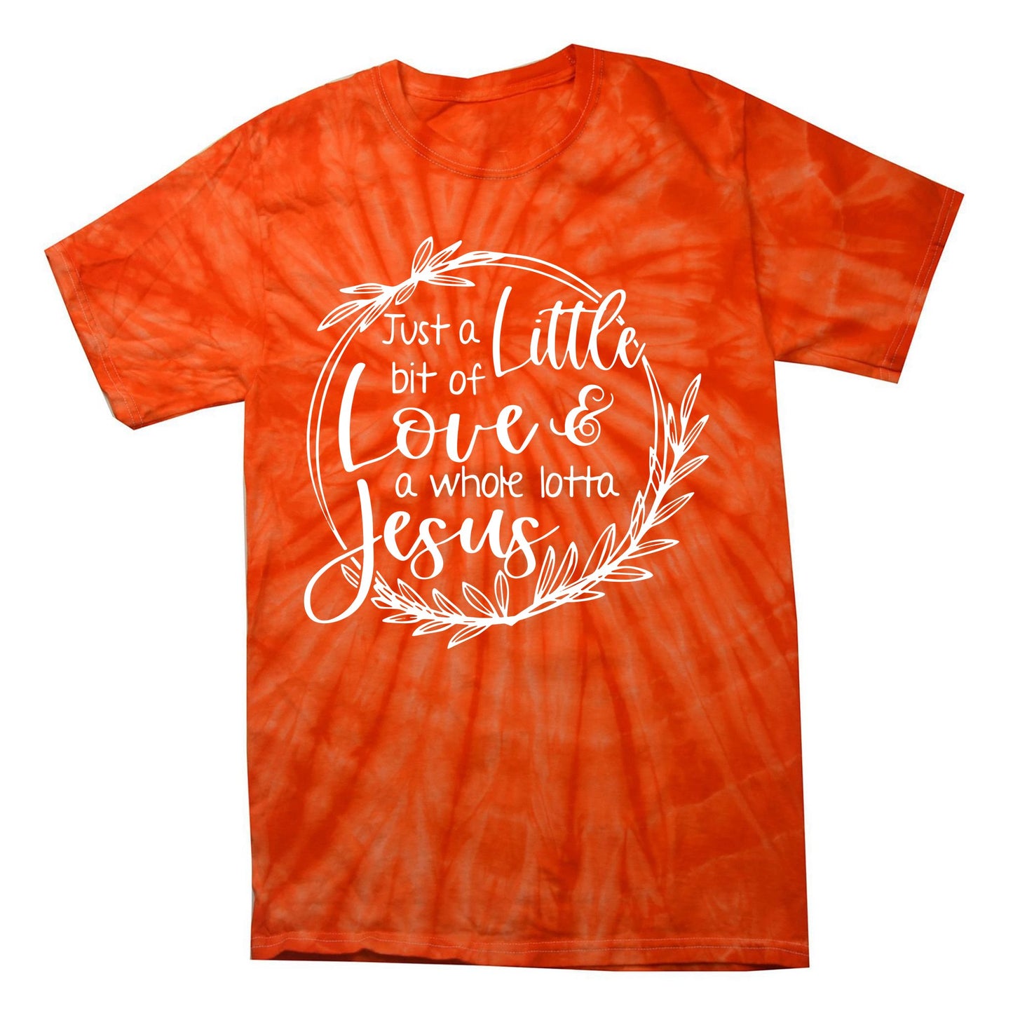 Christian Valentines Or Any Day Love And Jesus For Believers Tie-Dye T-Shirt