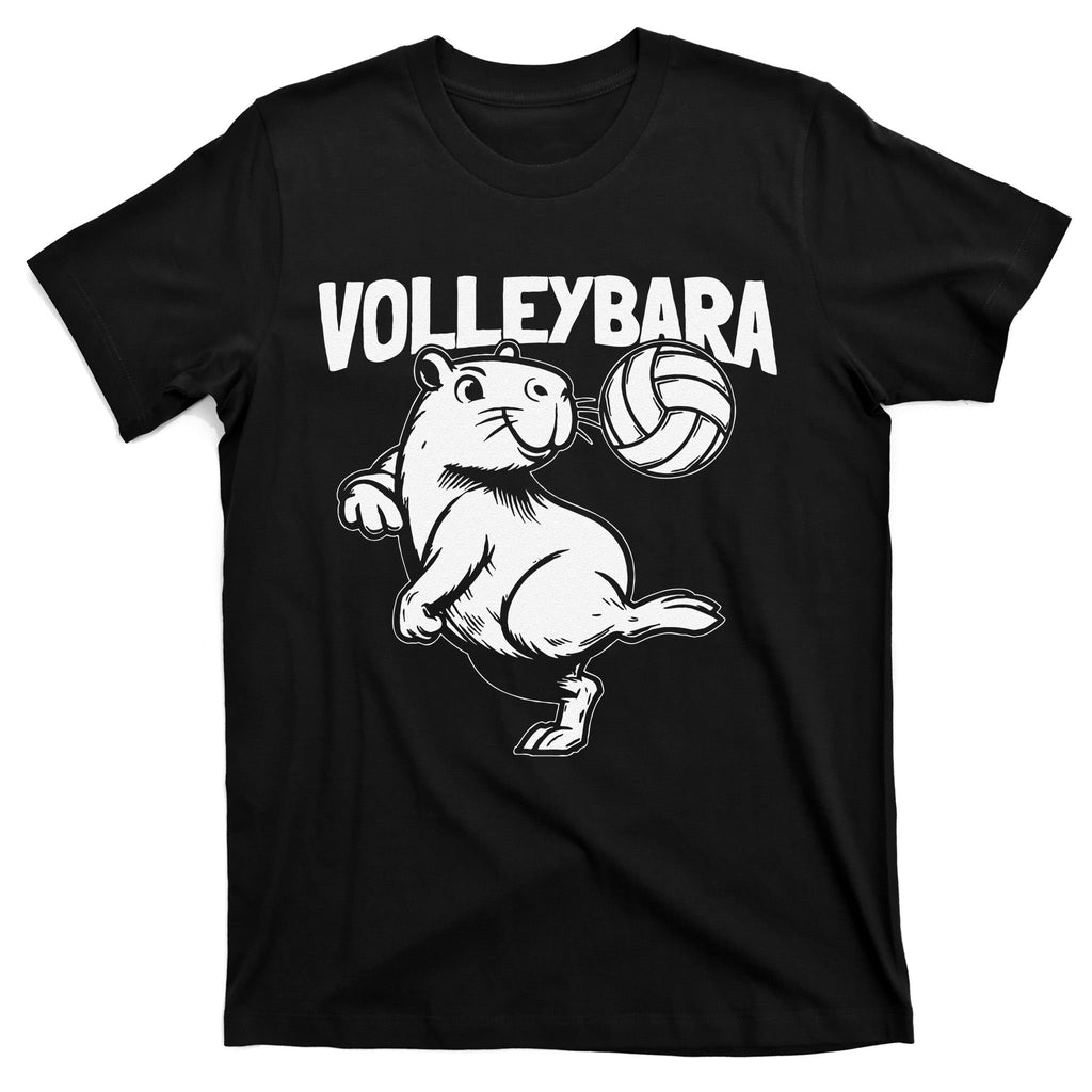 Capybara Volleyball Vball Beach Volleybara T-Shirt