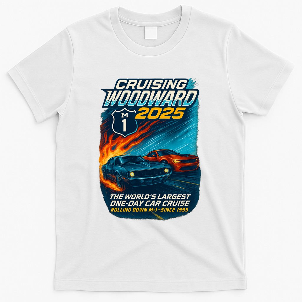 Cruising Woodward 2025 T-Shirt