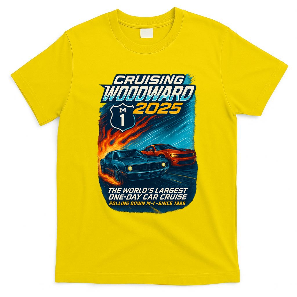 Cruising Woodward 2025 T-Shirt