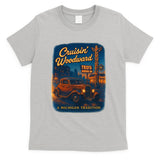 Crusin' Woodwaard A Michigan Tradition Totem Pole Teds T-Shirt