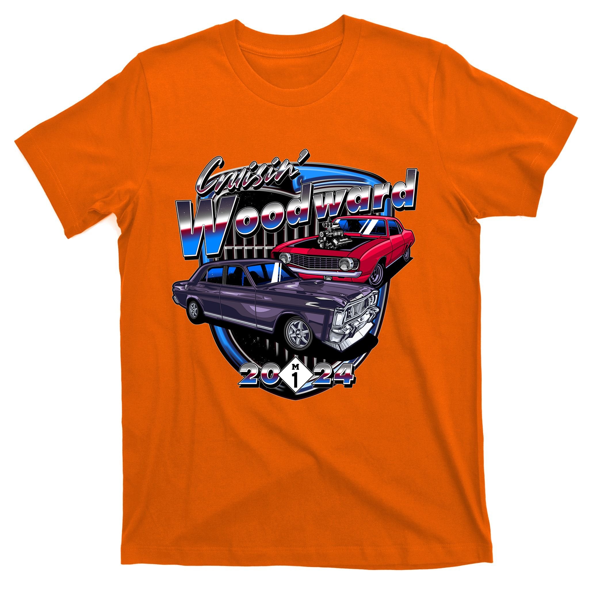 Cruisin Woodward Classic Cars 2024 T-Shirt