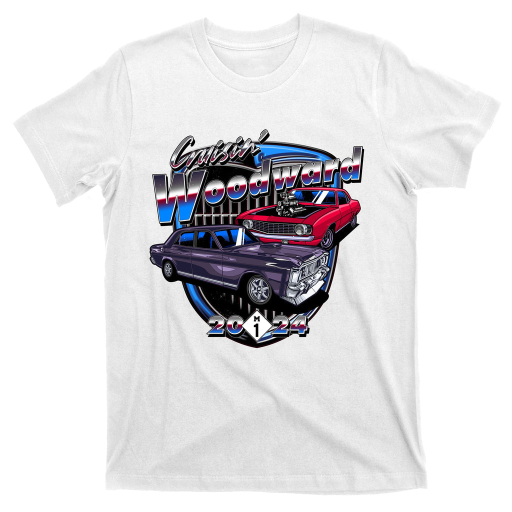 Cruisin Woodward Classic Cars 2024 T-Shirt