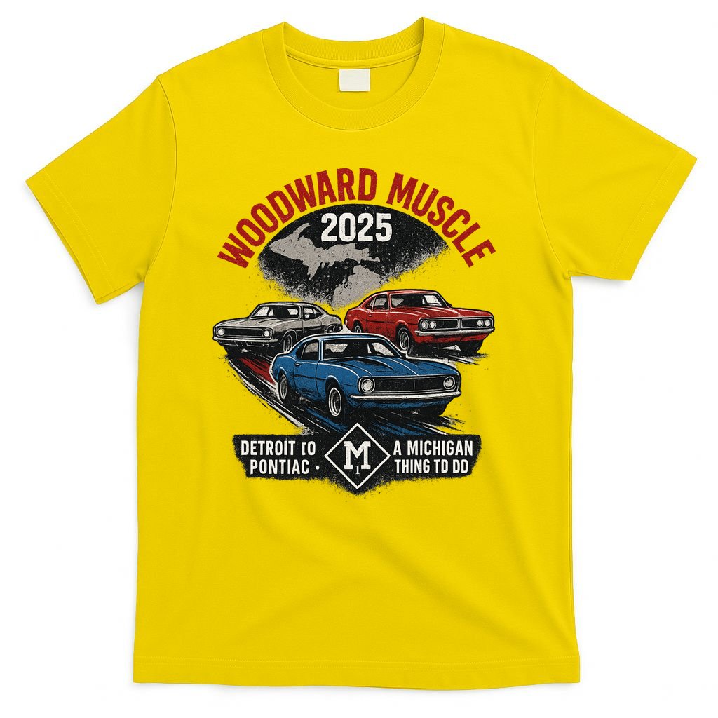 Classic Woodward Muscle 2025 T-Shirt
