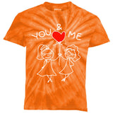 Couple You And Me Kids Tie-Dye T-Shirt