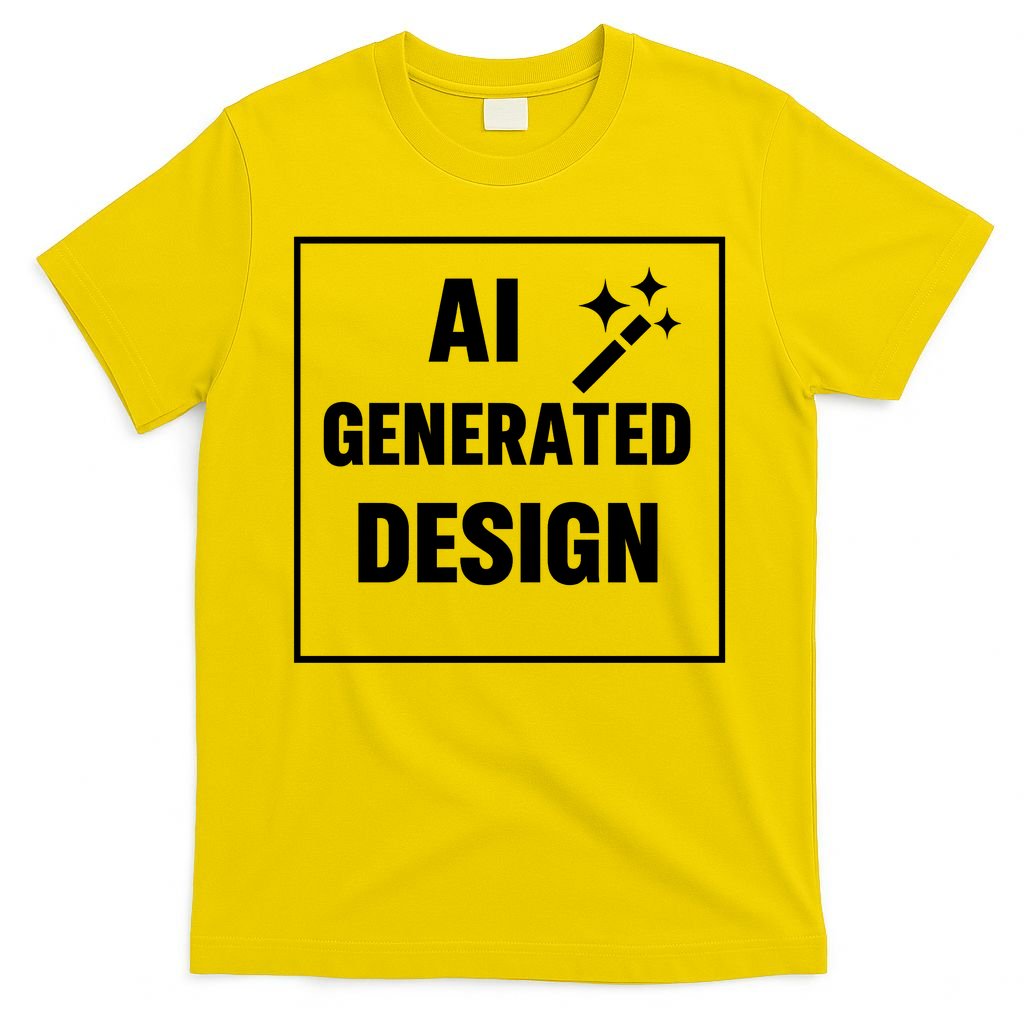 Create Your Own Custom AI Generated Personalized Design T-Shirt