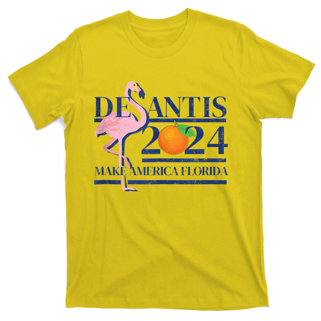 Desantis 2024 Make America Florida Flamingo T-Shirt
