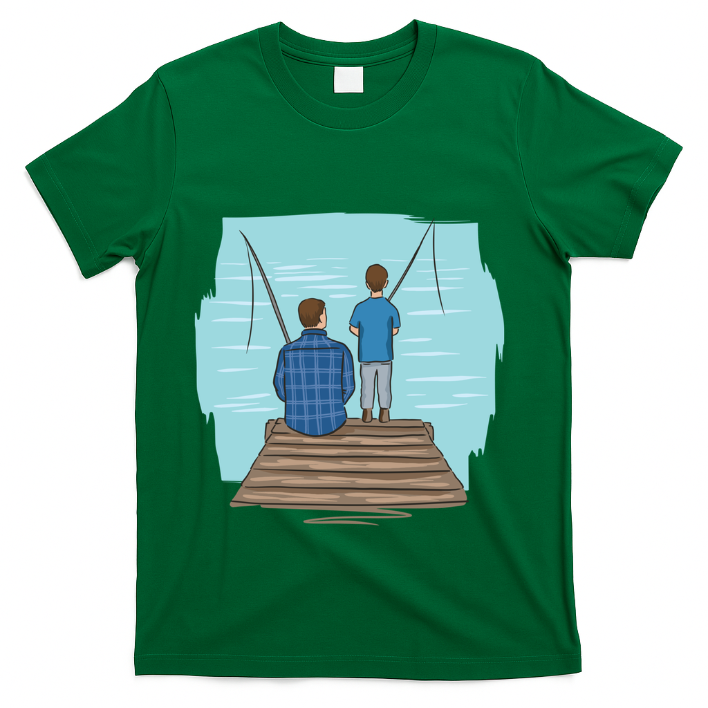 Father And Son Fishing Partners For Life Gift T-Shirt