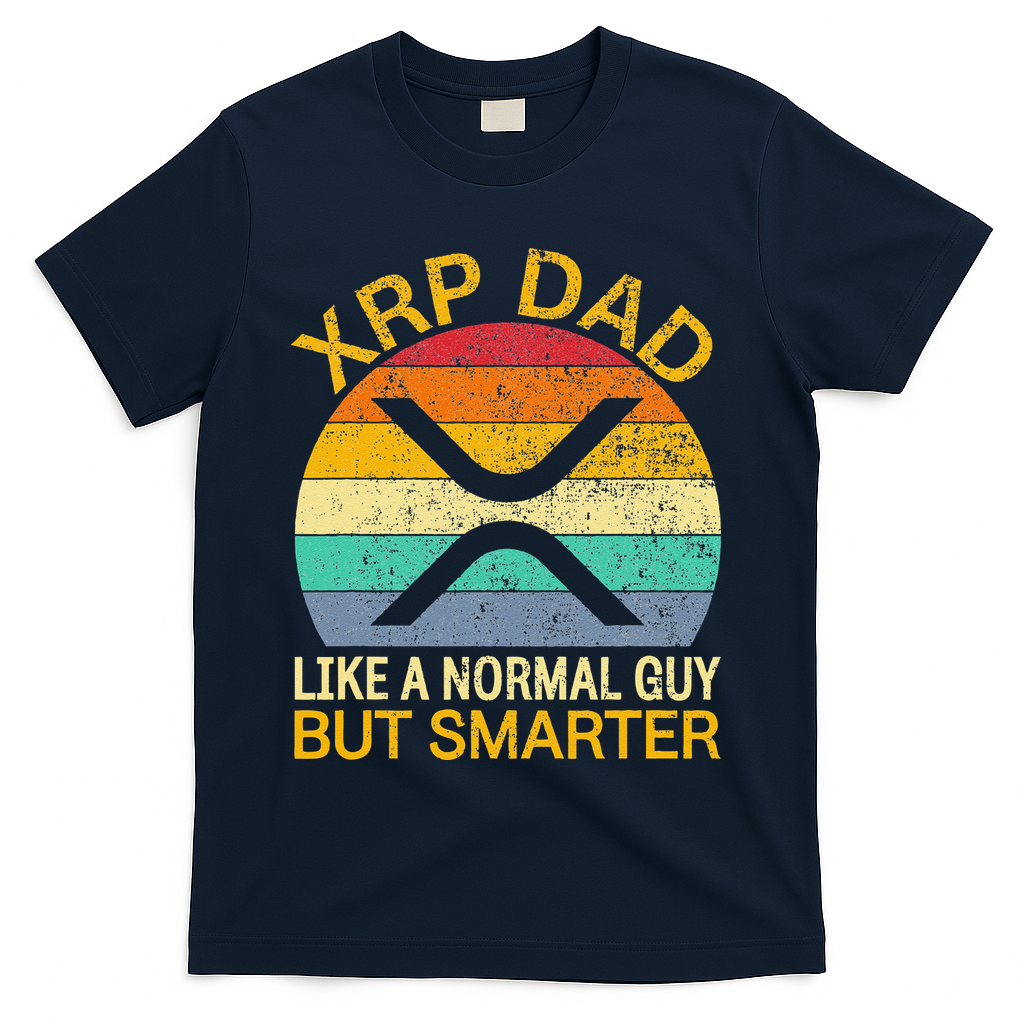 Xrp Dad Crypto Merchandise Definition T-Shirt