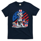 Dalmatian 4th Of July American Sunglasses Dog Puppy Usa Gift T-Shirt
