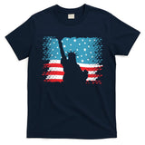 Distressed 4th Of July Liberty Flag T-Shirt