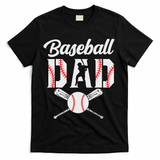 Baseball Dad Gifts Baseball Sport Lovers For Father's Day T-Shirt