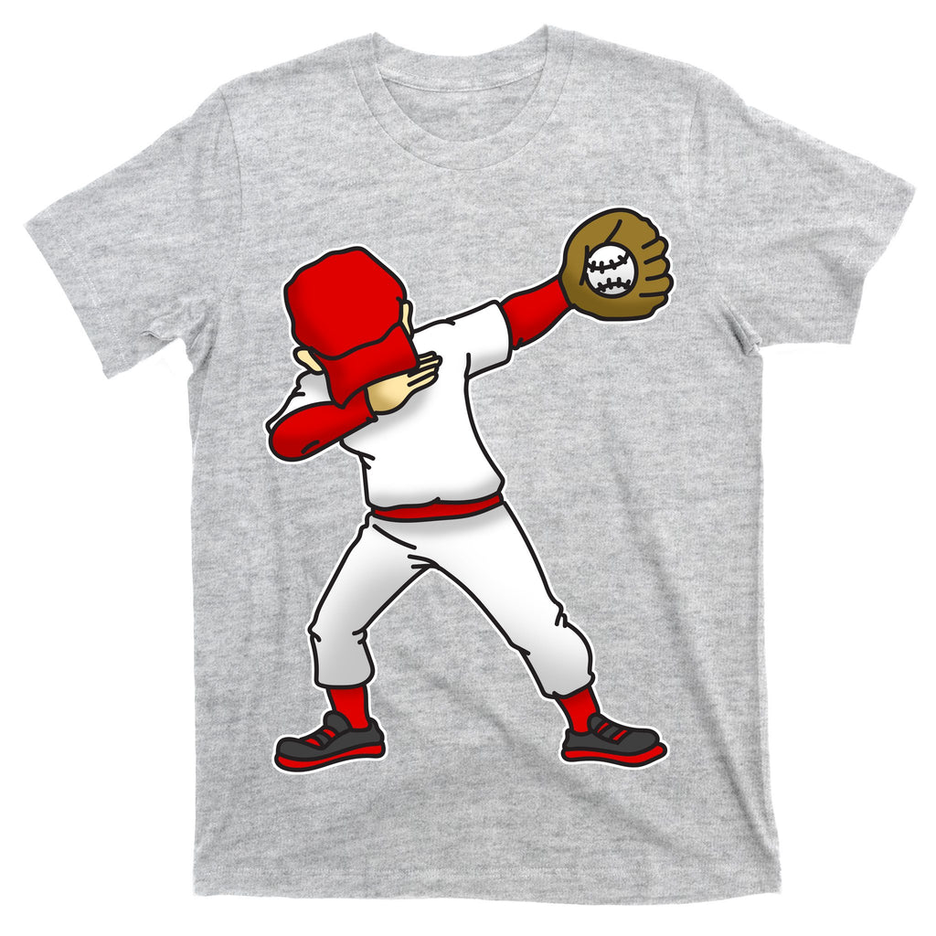 Dabbing Baseball Player T-Shirt