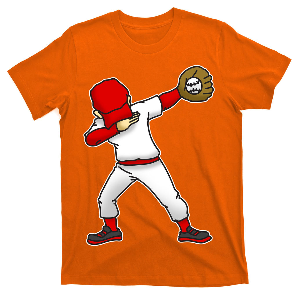 Dabbing Baseball Player T-Shirt