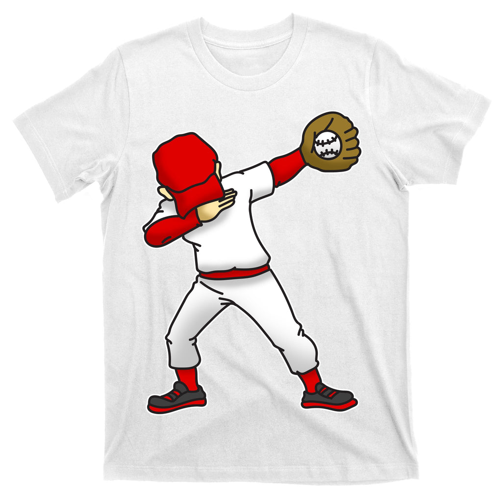 Dabbing Baseball Player T-Shirt