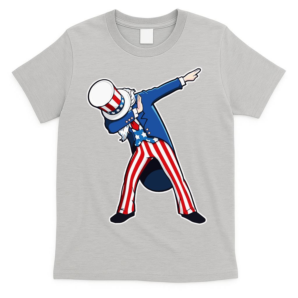 Dabbing Uncle Sam 4th of July Independence Day T-Shirt