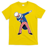 Dabbing Uncle Sam 4th of July Independence Day T-Shirt