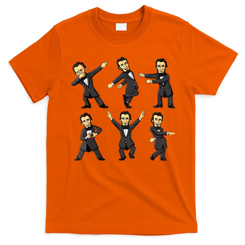 Dancing Abraham Lincoln 4th Of July T-Shirt