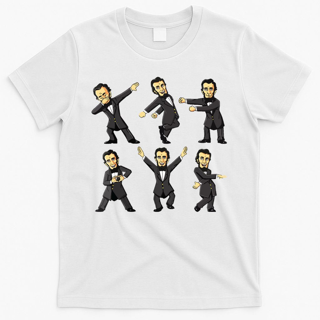 Dancing Abraham Lincoln 4th Of July T-Shirt