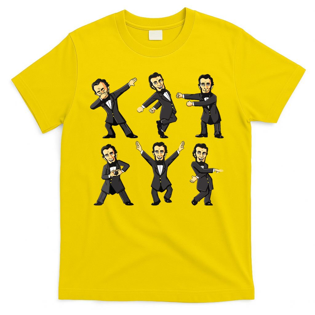 Dancing Abraham Lincoln 4th Of July T-Shirt