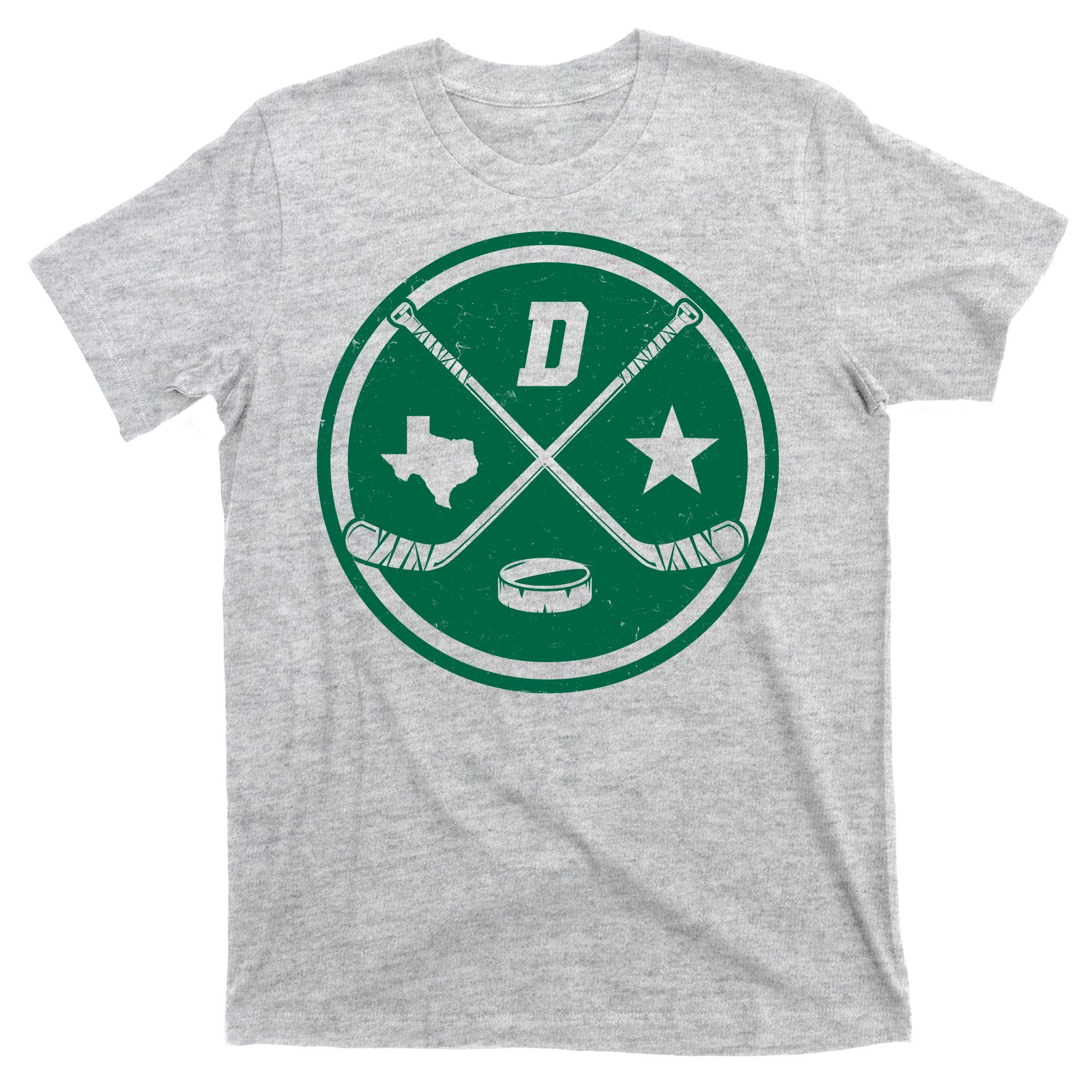 Dallas Texas Hockey Vintage Star Logo T-Shirt