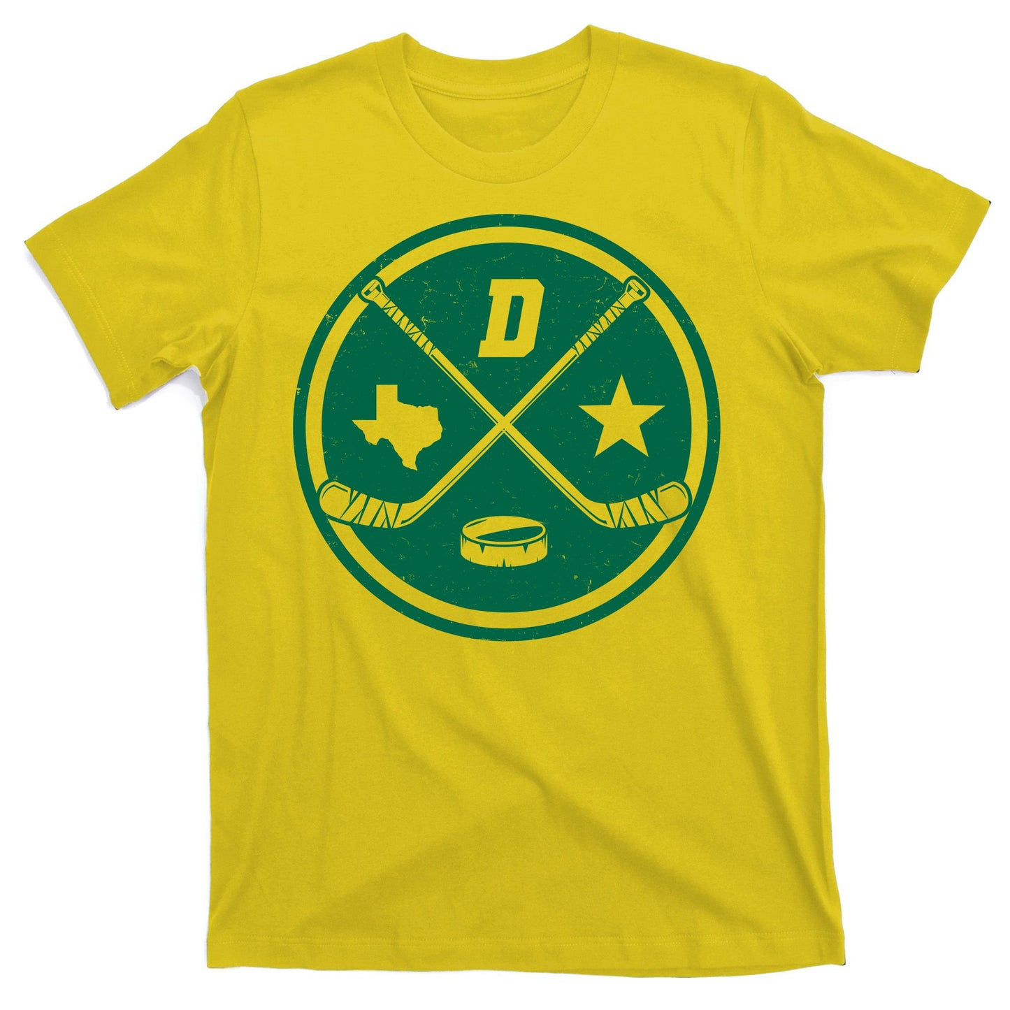 Dallas Texas Hockey Vintage Star Logo T-Shirt