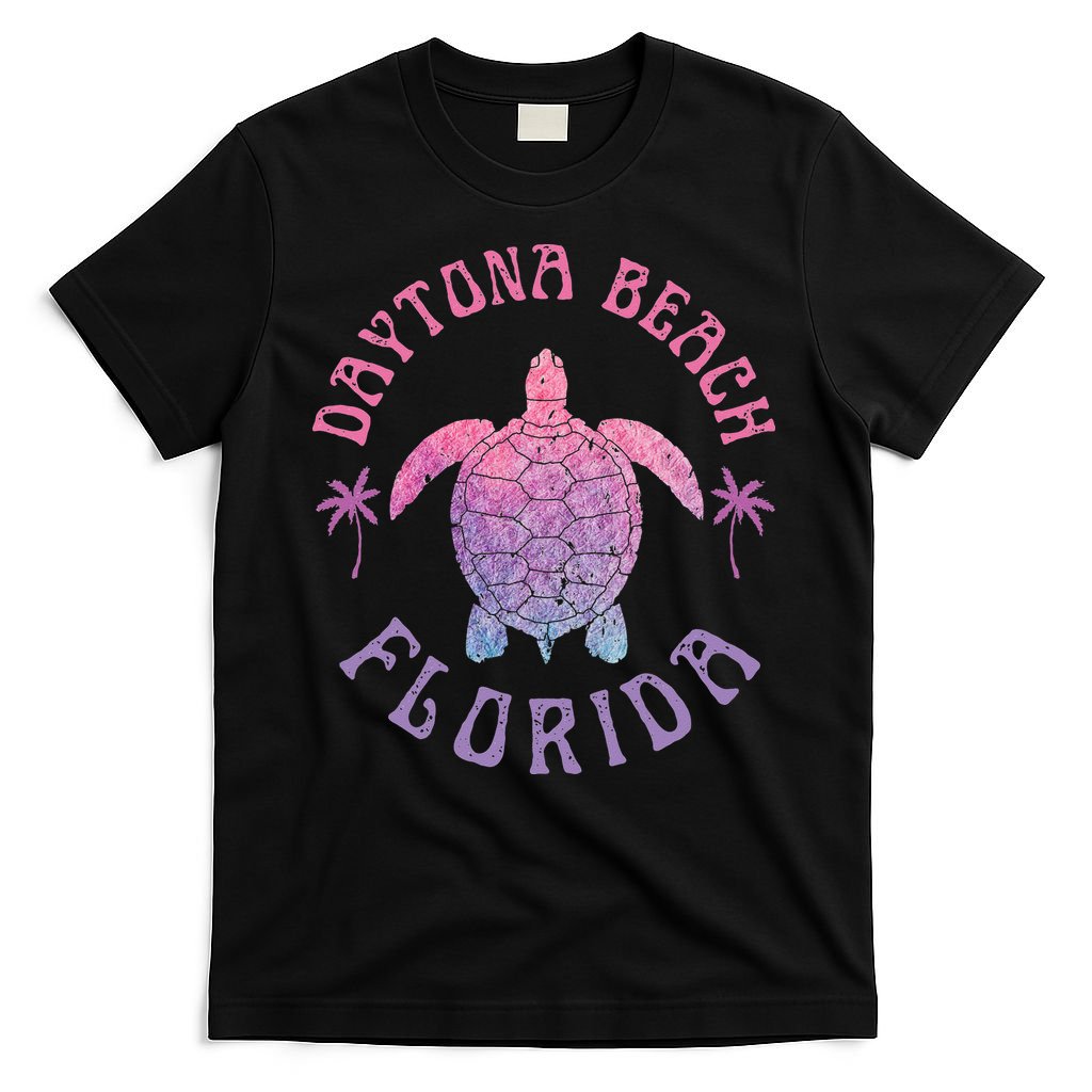 Daytona Beach Florida Sea Turtle Summer Vacation T-Shirt