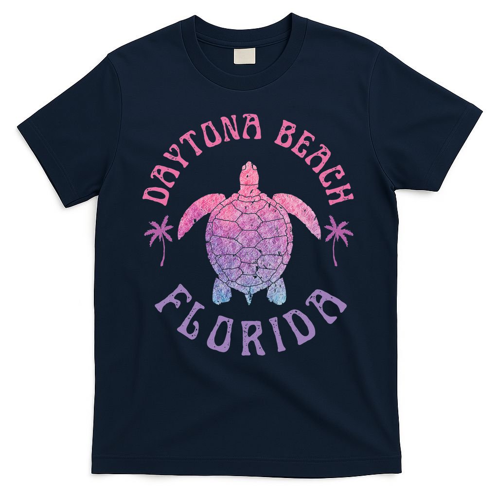 Daytona Beach Florida Sea Turtle Summer Vacation T-Shirt