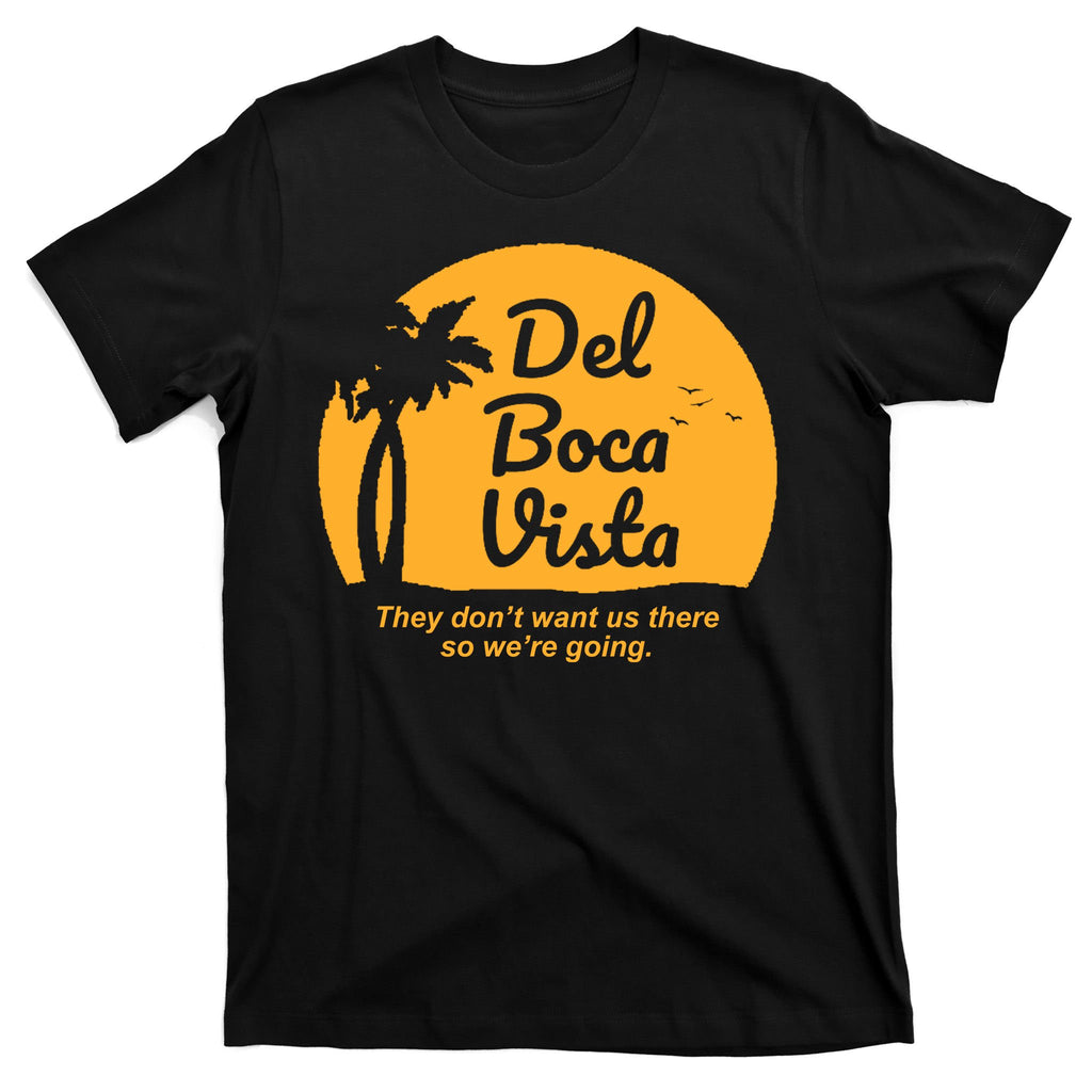 Del Boca Vista Florida We're Going T-Shirt