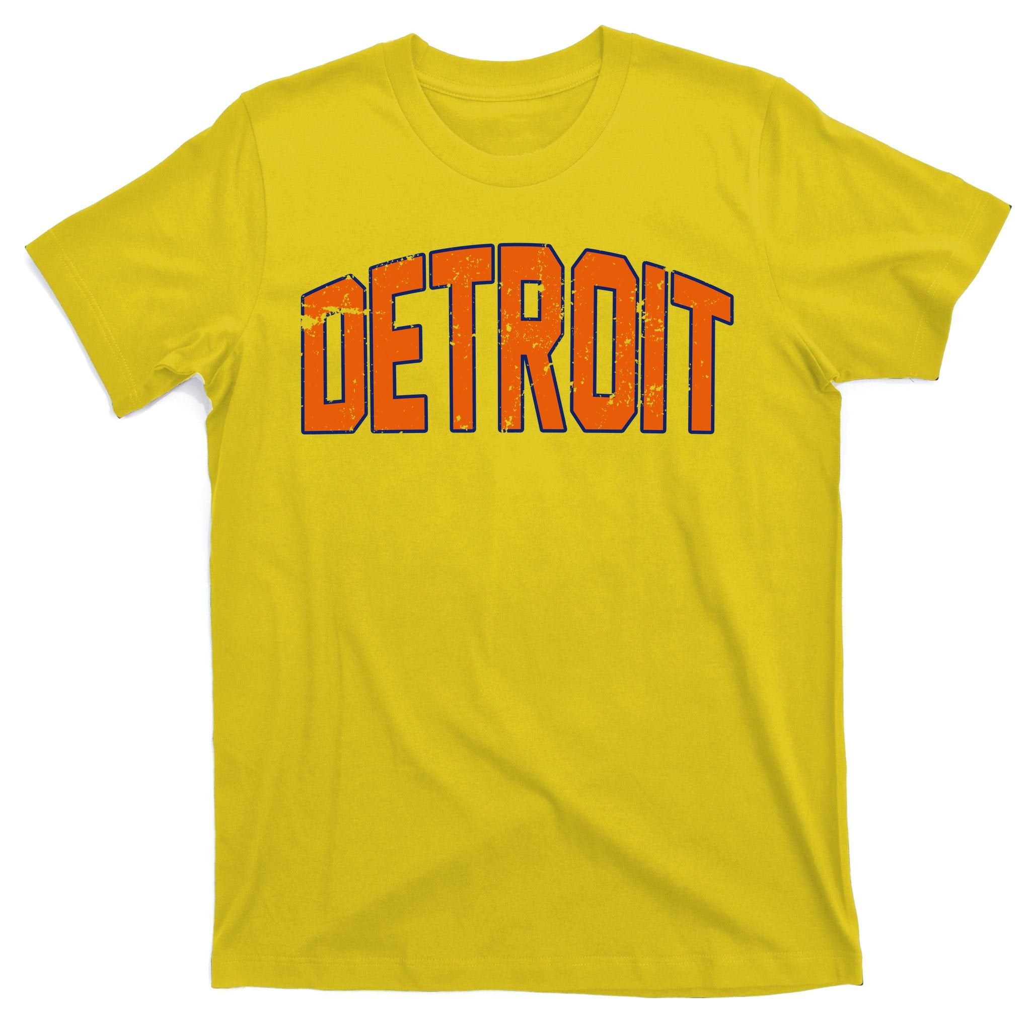 Detroit City Retro Vintage T-Shirt