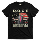 Doge Democrats Getting Exposed Trump 2025 T-Shirt