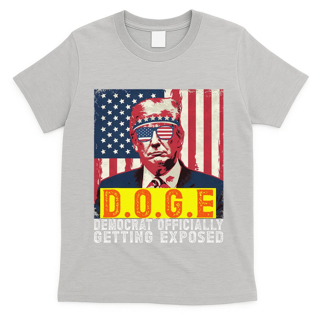 Doge Democrat Officially Getting Exposed Trump 2025 T-Shirt