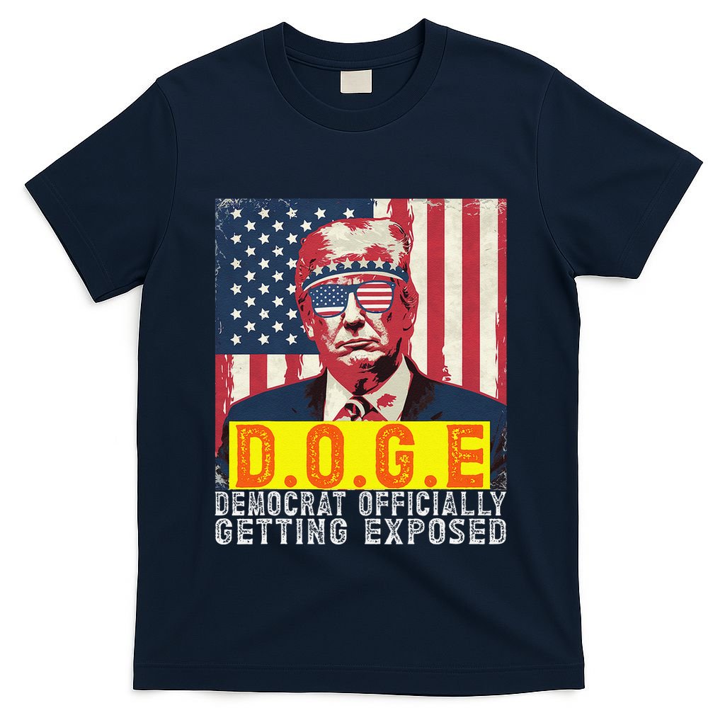 Doge Democrat Officially Getting Exposed Trump 2025 T-Shirt