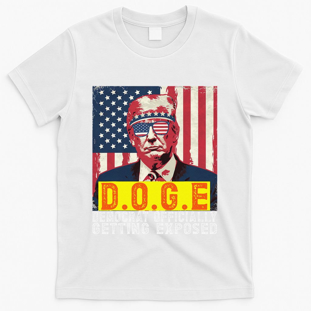 Doge Democrat Officially Getting Exposed Trump 2025 T-Shirt