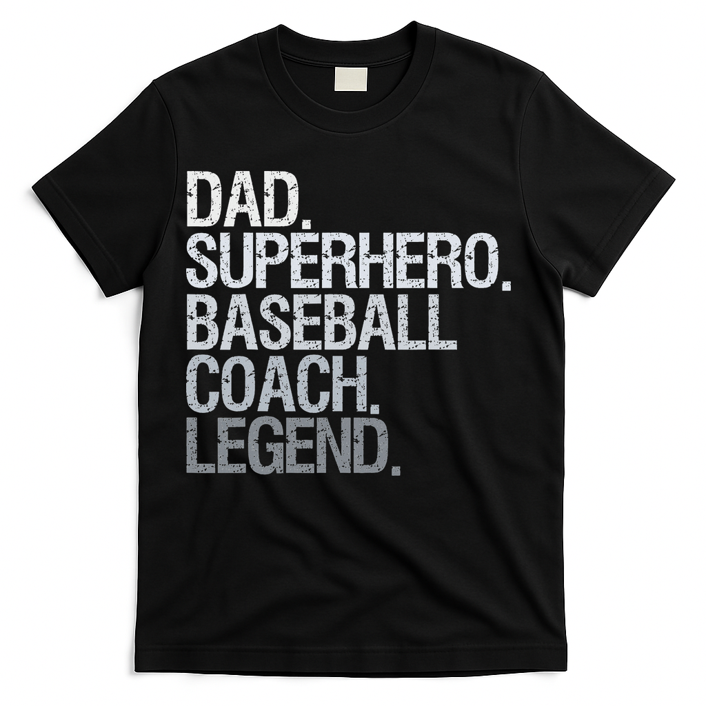 Baseball Coach Dad T-Shirt