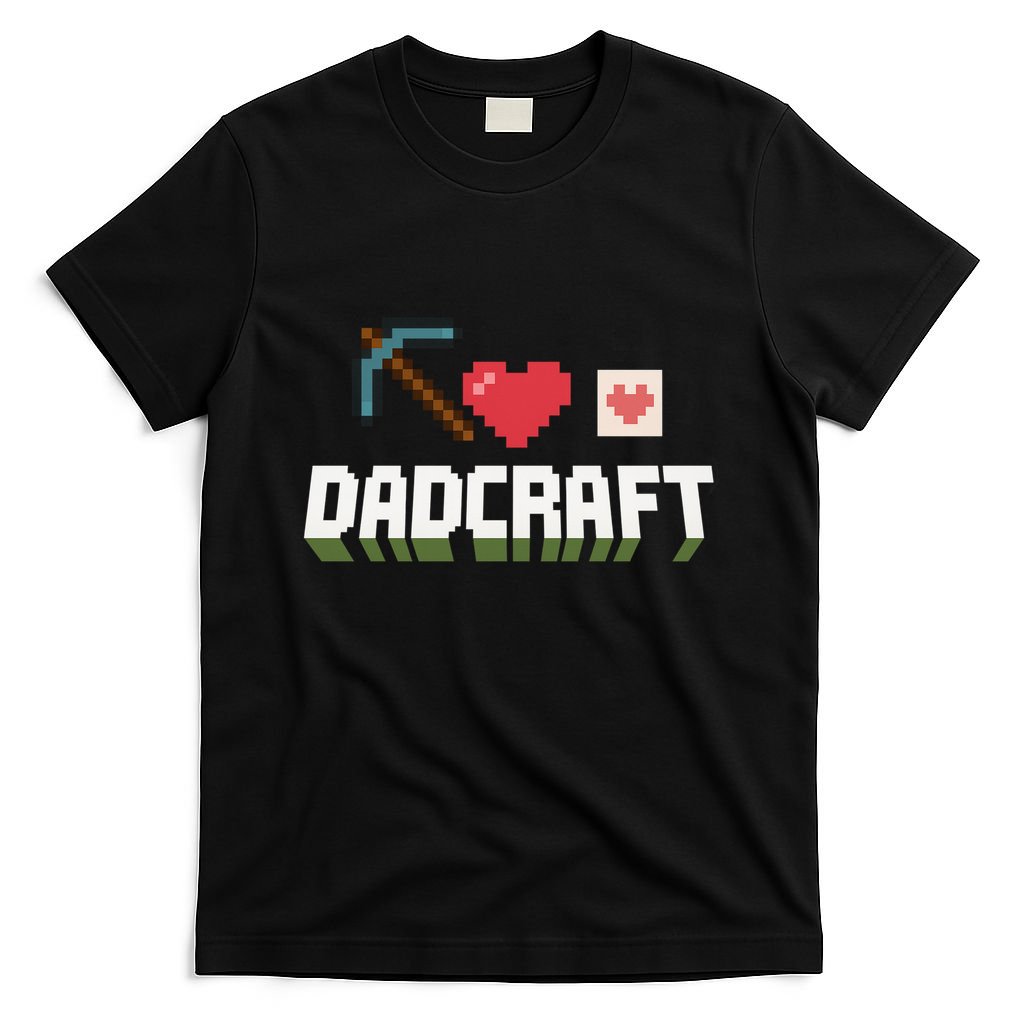 Dadcraft Funny Father's Day Gamer Gift T-Shirt