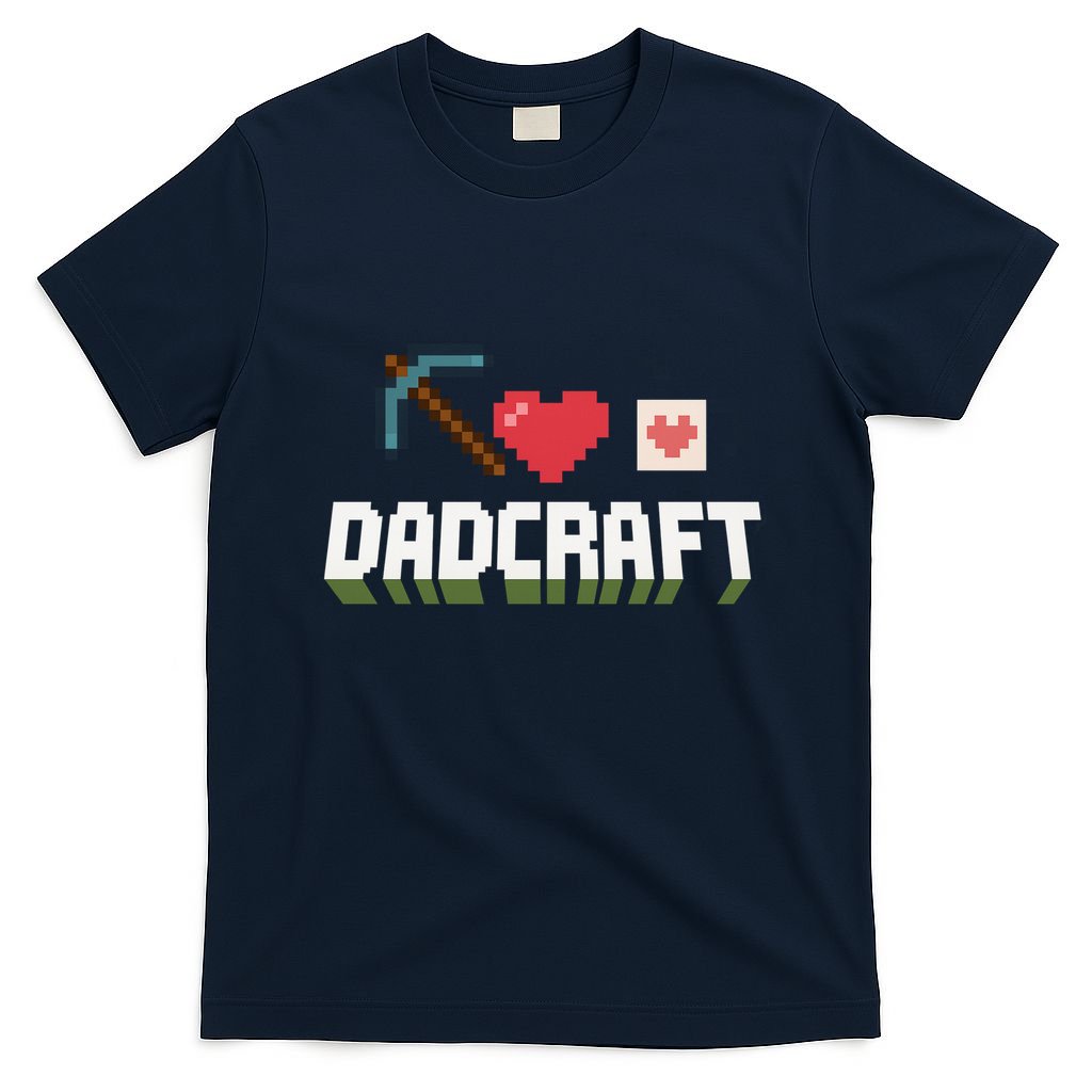Dadcraft Funny Father's Day Gamer Gift T-Shirt