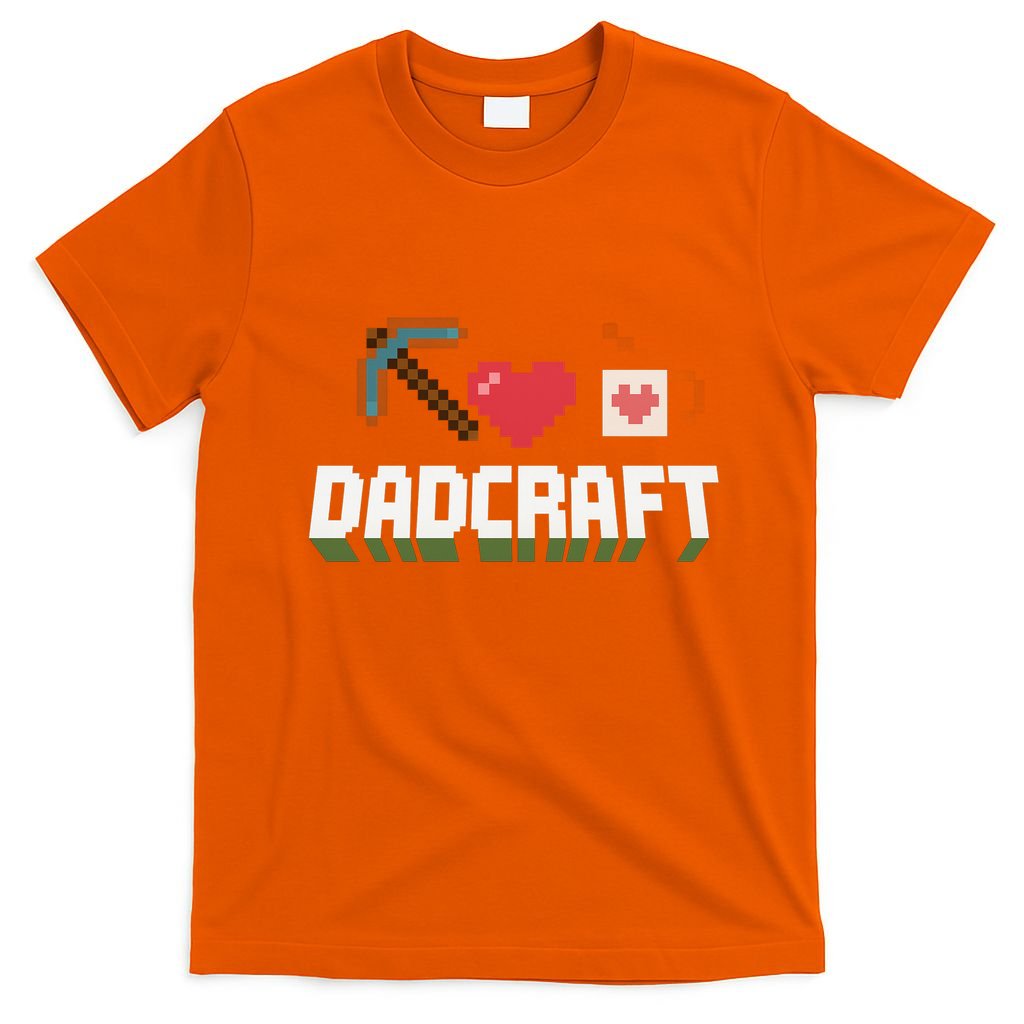 Dadcraft Funny Father's Day Gamer Gift T-Shirt
