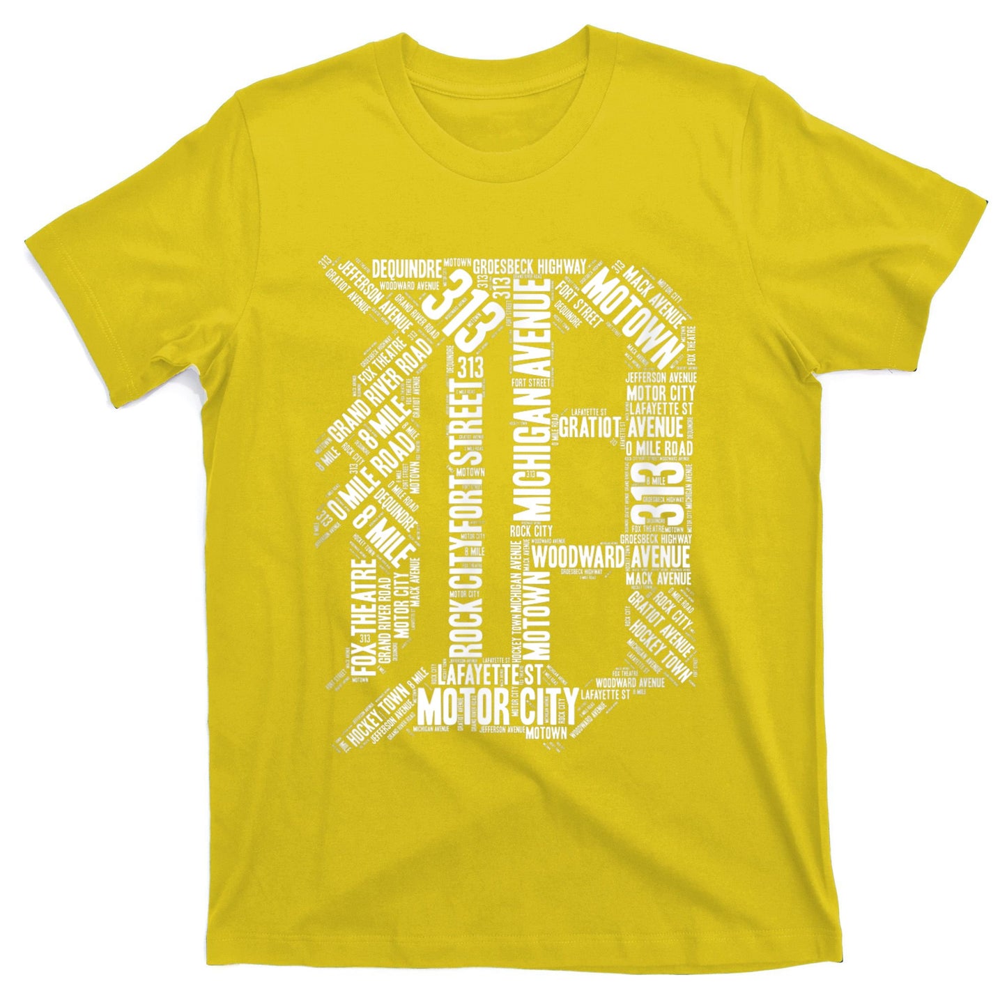 Detroit Graphic D T-Shirt