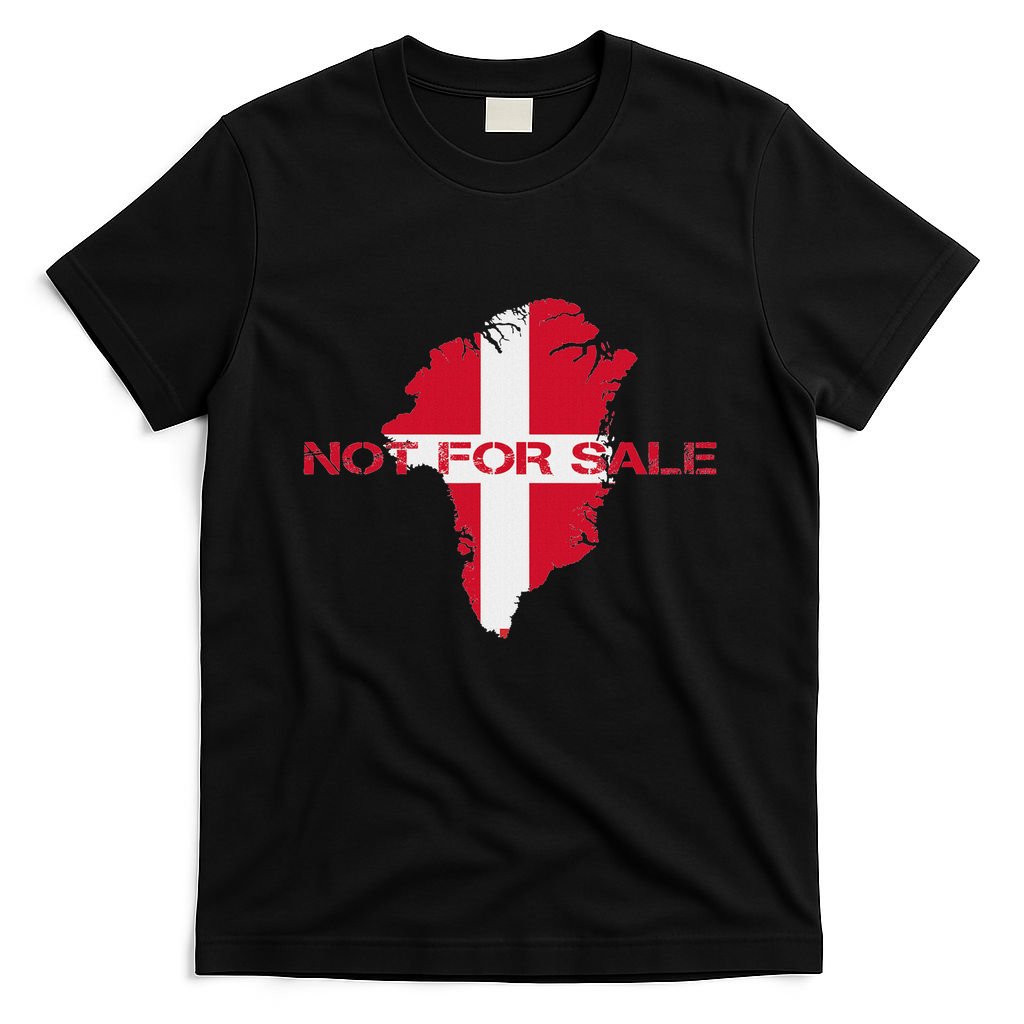 Denmark Greenland Not For Sale Annex Greenland Anti Trump T-Shirt