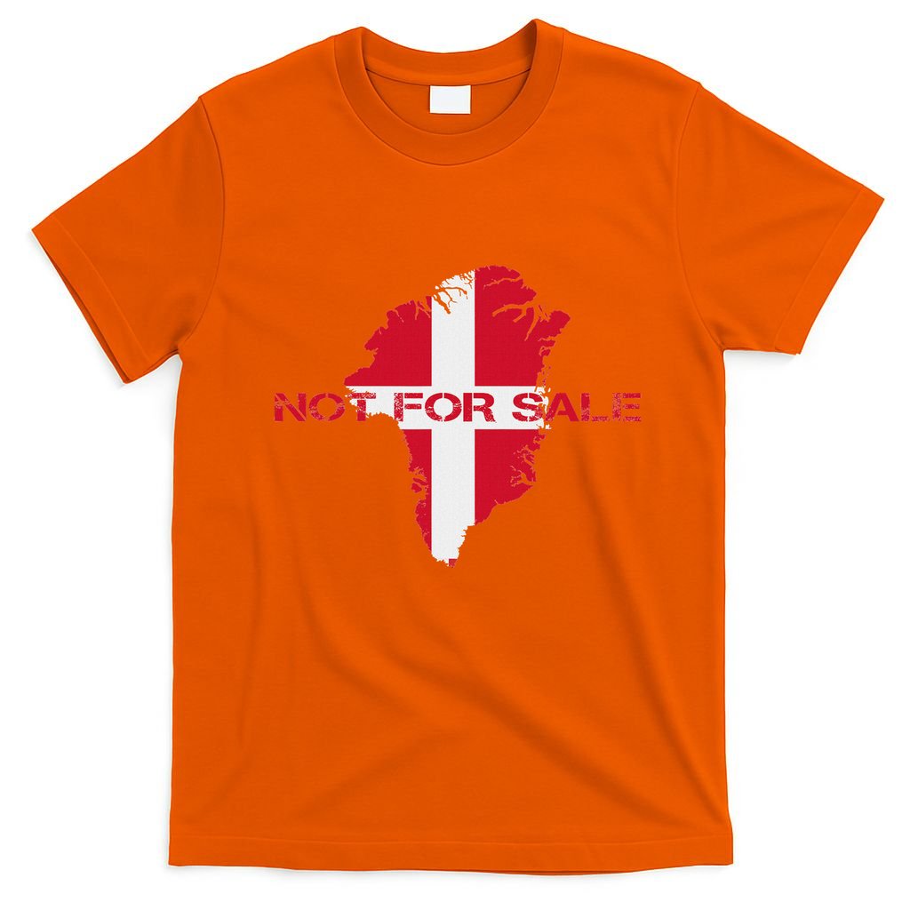 Denmark Greenland Not For Sale Annex Greenland Anti Trump T-Shirt