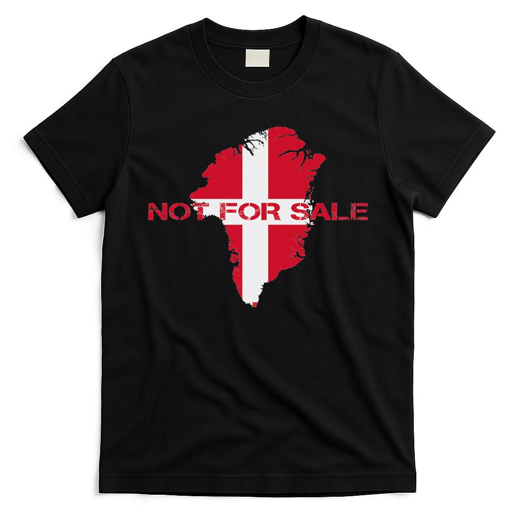 Denmark Greenland Not For Sale Annex Greenland Anti Trump T-Shirt