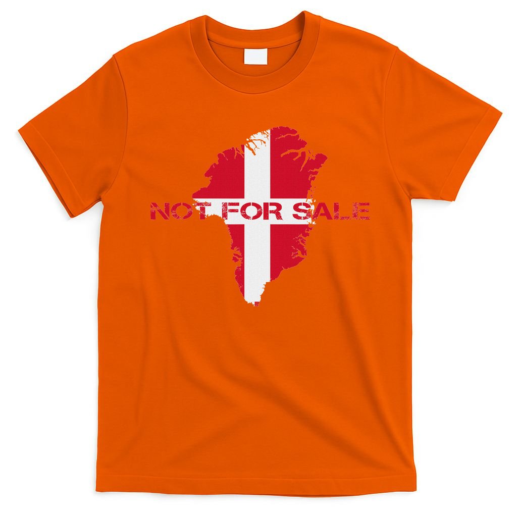 Denmark Greenland Not For Sale Annex Greenland Anti Trump T-Shirt