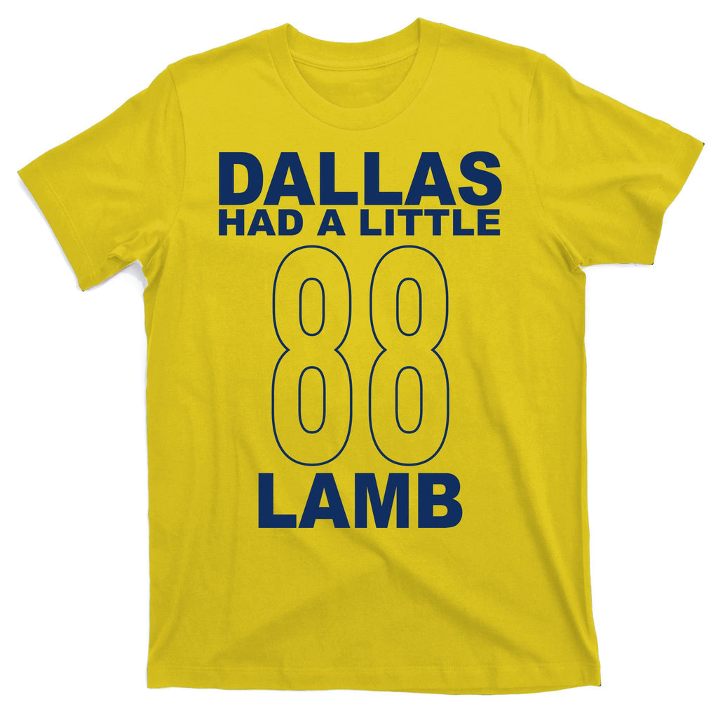 Dallas Had A Little 88 Lamb Football T-Shirt