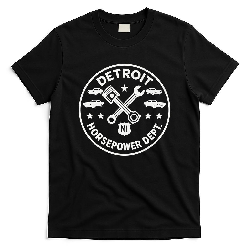 Detroit Horsepower Department M1 Woodward T-Shirt