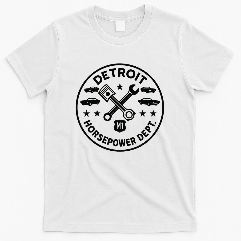 Detroit Horsepower Department M1 Woodward T-Shirt